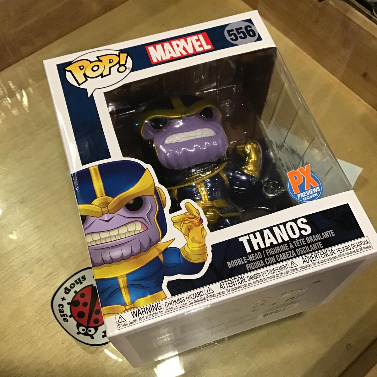 Funko Pop - Thanos (super Sized 6) - Marvel Studios - #556