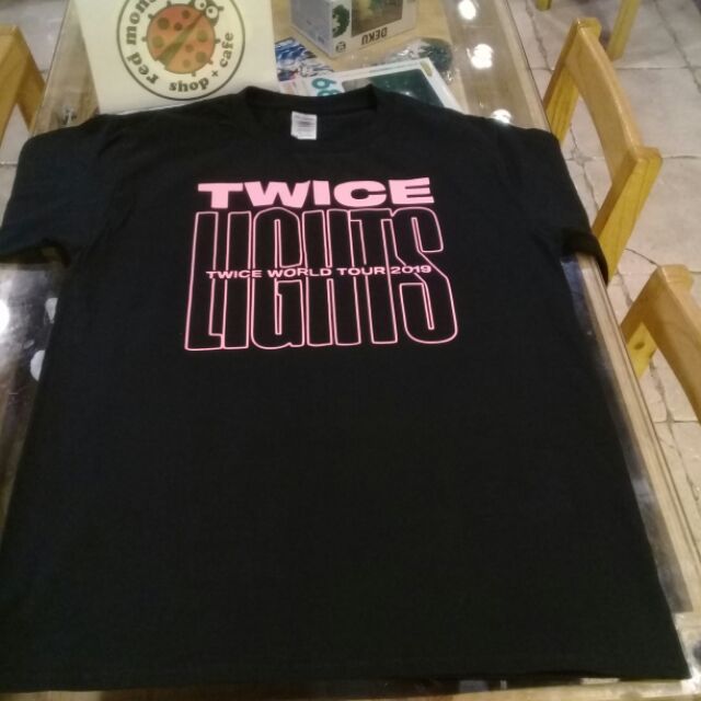 Twice Lights World Tour 2019 Replica Shirt – Red Monster Shop