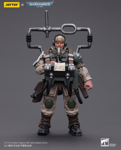 [PRE-ORDER] JOY TOY 1/18 Scale Astra Militarum Cadian Command Squad Veteran with Master Vox