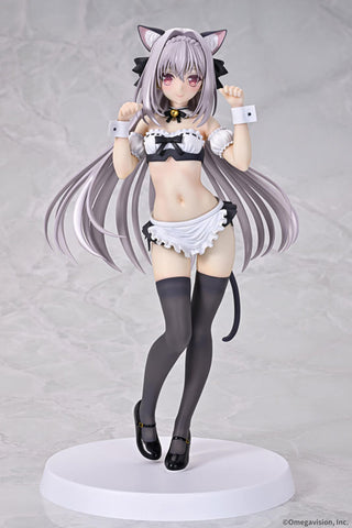 [PRE-ORDER] Q-SIX 1/6 Scale Luna Sakurakouji Cat Maid - Tsuki ni Yorisou Otome no Sahou