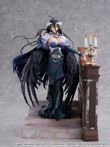 [PRE-ORDER] CYBERZ 1/7 Scale Albedo Jet Black Dress Ver. - Overlord