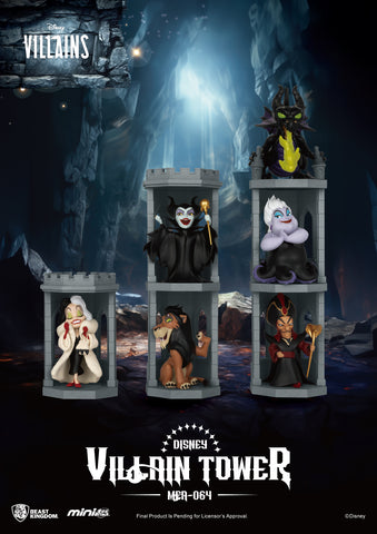 [PRE-ORDER] BEAST KINGDOM MEA-064 Disney Villain Tower Series Blind Box Set (BOX of 6)