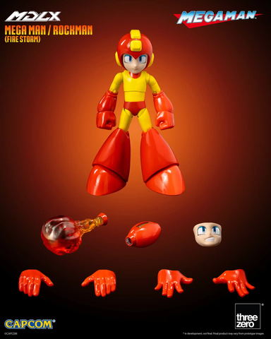 [PRE-ORDER] THREEZERO MDLX Mega Man / Rockman (Fire Storm)