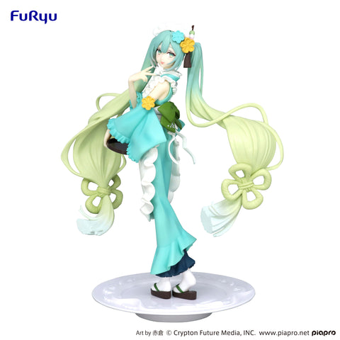 [PRE-ORDER] FURYU Exceed Creative Figure Hatsune Miku Matcha Green Tea Parfait Mint ver.