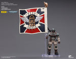 [PRE-ORDER] JOY TOY 1/18 Scale Astra Militarum Cadian Command Squad Veteran with Regimental Standard