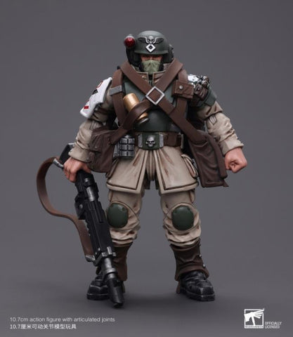 [PRE-ORDER] JOY TOY 1/18 Scale Astra Militarum Cadian Command Squad Veteran with Medi-pack