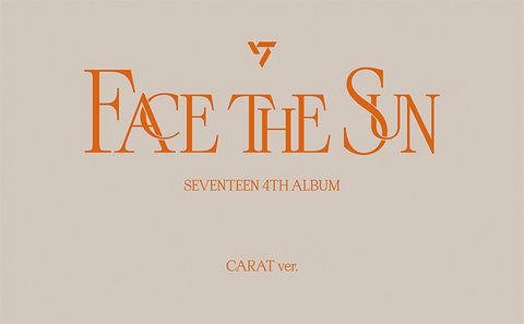 [ONHAND] SEVENTEEN - Face The Sun (4th Album) CARAT Version (Random Member)
