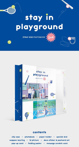 [BACK-ORDER] Stray Kids - Stay In Playground (2nd Photobook)