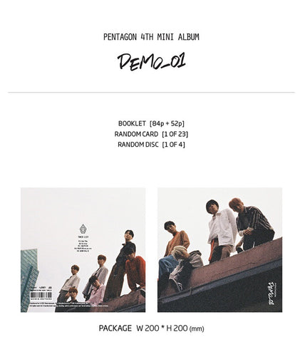 [BACK-ORDER] PENTAGON - Demo_01 (4th Mini Album)