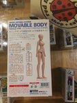 [ONHAND] Wave Movable Body Female Type 1/12 Scale Construction Kit