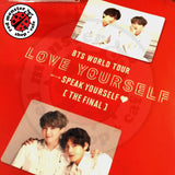 BTS Love Yourself  World Tour The Final - Mini Photo Card