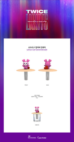 [BACK-ORDER] TWICE - LOVELY CUP COVER INFUSER (2019 TWICELIGHTS)