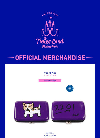 [BACK-ORDER] TWICE - HARD POUCH (2018 FANTASY PARK)