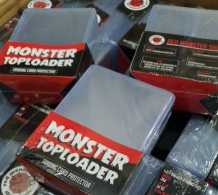 Monster Toploader Card Protector 35pt 3"x4" 25 pcs pack for photocard kpop NBA pokemon trading cards